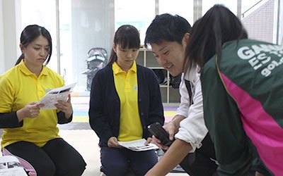 上級救命講習修了者が対応